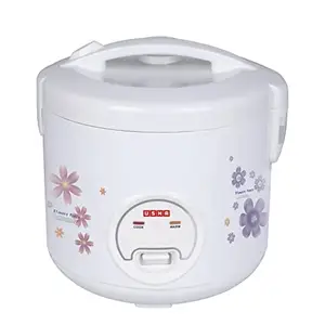Usha Rice Cooker JRC28W 1000 W 2.8 Liters Capacity with portable design (Carry & Go), 2 years warranty (White) price in India.