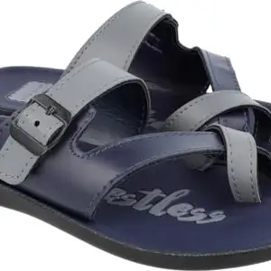 WALKAROO WC4808 Mens Casual Wear and Regular use Sandals - Blue