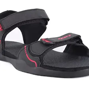 Sparx Men SS-124 Black Red Floater Sandals (SS0124G_BKRD_0009)