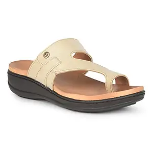 Liberty Healers Tan Casual Thong For Women (LYRA-01_Tan-5)