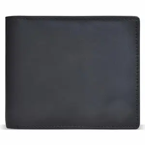 The Good Luck Leather Wallet for Men I Handcrafted I Credit/Debit Card Slots I 2 Currency Compartments I 2 Secret Compartments (Black)