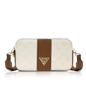 Lavie Signature Women's Canyon Colourblock Cross Body Sling Bag | Stylish Shoulder Bag | Ladies Purse Handbag | Gift for Women