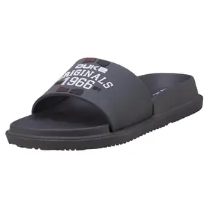 Duke Men's FWC6187 Grey Slipper-7 Kids UK (FWC6187-GREY)