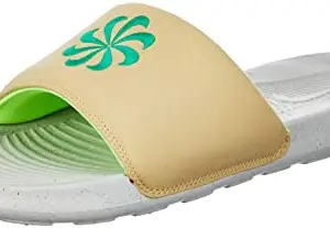 Nike Mens Victori One Nn Slide-Sesame/Stadium Green-Light Bone-Dm8598-200-11Uk, 11 UK