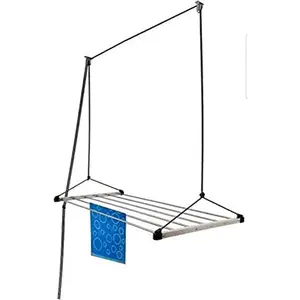 Lepose Cloth stand, Clothes drying stand, Clothes stand for home, Cloth drying stand for balcony, Cloth dry stand, Cloth drying stand, Clothes dryer, clothes stand, Dryer stand for balcony, (6Ft & 5 Pipe)
