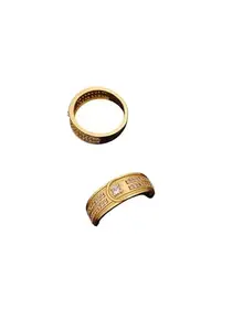 Stylish Men's Designer Ring Diamond Gold Ring For Men Ring/Gold Ring||JEWELRYRING-285-23