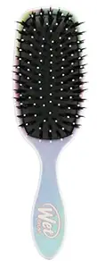 Wet Brush Shine Enhancer Paddle Brush, Color Wash Stripes - Hair Detangler Brush with Ultra Soft Bristles, Infused With Natural Argan Oil, Shiny Detangle & Smooth Hair, Wet or Dry, For All Hair Types