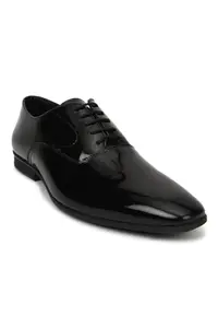 Van Heusen Men Black Lace Up Shoes