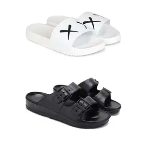 Men's Sandals | Lightweight Wear| Stylish & Easy to Wear For Men's GP-SAN-(2-COMBO)-3029-3115-9