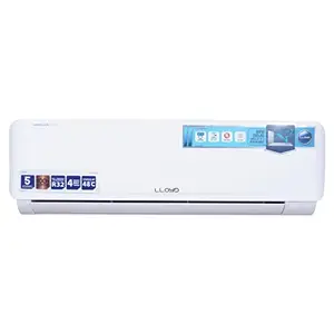 Lloyd 1 Ton 3 Star Fixed Speed Split Air Conditioner With PM 2.5 Air Filter & Anti Viral Dust Filter Smart 4-way Swing (Copper, 2023 model - GLS12C3XWADS, White) price in India.