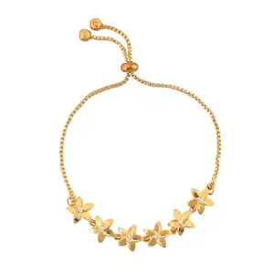 VOYLLA Hawaii Plumeria Draw Strings Bracelets|Bracelet For Women|Boho|Vacation|Travel|