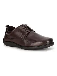 Bata Men's SARA Derby Formal (8244697_Brown_6 UK)