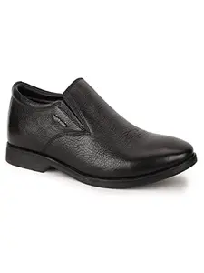 Hush Puppies Men's Aaron Slip ON Formal Shoes (8556473_Black_10 UK)