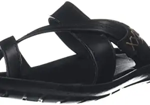 Walkaroo Gents Black Sandal (13322) 7 UK