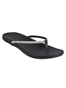 TRYME Fashionable And Comfortable Stylish T Strap Flat Sandal For Women's And Girls