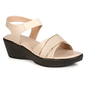 Right Steps Stylish Fashionable Casual Wedges Heel Sandal For Women's And Girl's