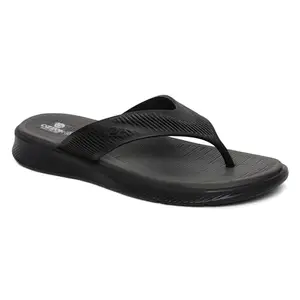 OZZOH Flip-Flops For Men | Durable | Comfortable | Outdoor | Adventure | EVA Sole | PVC Strap | Long lasting | Men Slippers For Daily Use (DARK GREY)