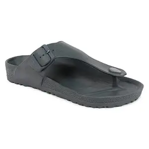 Hygear Men's Orbital Dark grey Slippers_9 UK (HG-GE-1001)