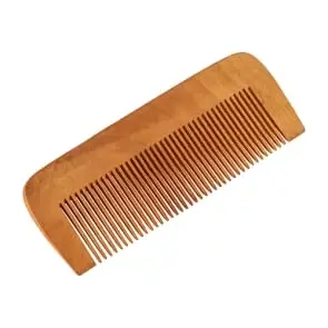 Calitate24 Handmade Natural Pure Healthy Neem Wooden Comb Wide Tooth for Hair Growth,Anti-Dandruff Comb For Women And Men