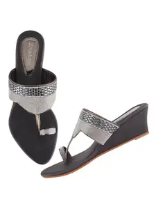 Shoetopia Women's Slip-On Sandal