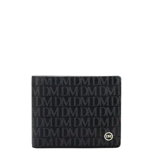 Da Milano RFID Protected Leather Wallet for Men with Card Slot - Black