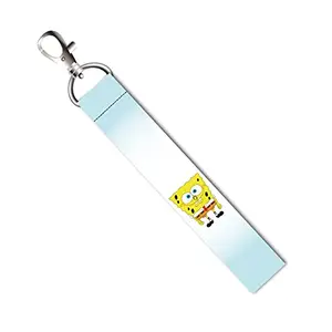 ISEE 360® Funny Cartoon Lanyard Tag with Swivel Lobster for Gift Luggage Bags Backpack Laptop School Bags L X H 5 X 0.8 INCH