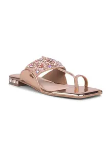 Liberty STY-76 Womens Fashion Sandal 37EURO (Golden)