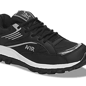 Camfoot Men's (9381) Black Casual Sports Running Shoes 9 UK