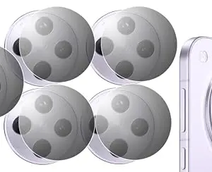 DAFFIN Back Camera Lens 9H Glass Screen Protector for Oppo Find X8s+ (Pack of 5) LF-499