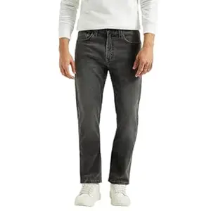 Levi's Men's 505 Straight Fit Mid Rise Jeans