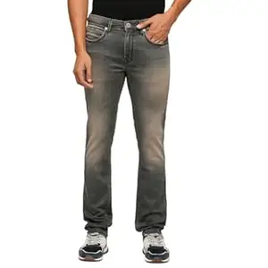 Pepe Jeans Men's Slim Fit Mid Rise Jeans