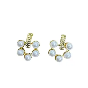 Oxidised Charming Royal Style Korean stud Earrings For Women And girls