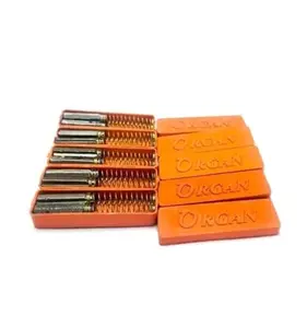 HPGM Sewing Machine Motor CARBON BRUSHES with Spring - 5 Sets (10 pieces) (31019)