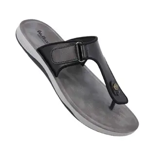 WALKAROO WE1342 Mens Fashion Sandals for Casual Wear - Black
