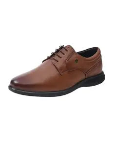 Monte Carlo Mens Solid Lace Up Genuine Leather Derby Shoes - 201812FW-3-10