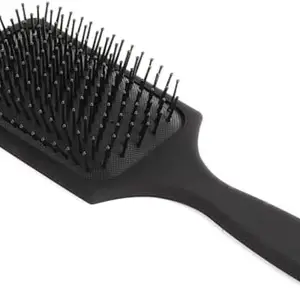 BRO FLAME Hair Brush for Women & Men | Brush for Hair Large Hairbrush for Women (Black Flat Comb)