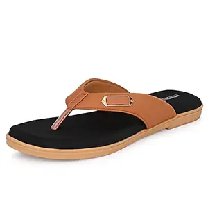 Centrino Tan Sandal for Women 2851-3