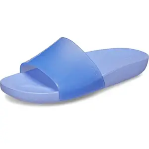 Crocs Splash Blue Slide-(208538-5Q6)-3 UK Women (W5)