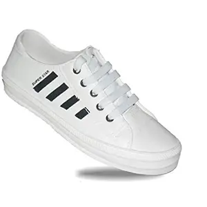 Super Star Men's Water Proof EVA Casual Shoes (White, Numeric_7)