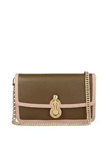 Da Milano Sling Leather Wallet for Women - Green