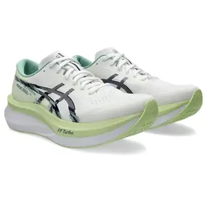 ASICS Mens Magic Speed 4 White/Blue Expanse Running Shoes - 9 UK (1011B875.100)