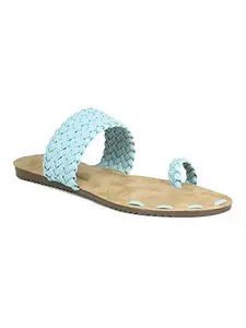 Inc.5 Women's Casual Slip-On Outdoor Sandal-L. Blue