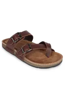 Carlton London Men Fashion Sandal,Brown,UK-7