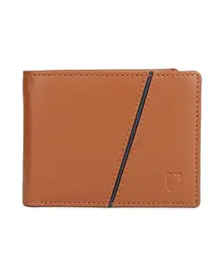 Urbano Fashion Men's Tan Casual, Formal Leather Wallet-3 Card Slots (wallet-0019-tan)