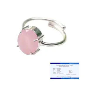 Natural Rose Quartz Crystal Diamond Cut Free Size Ring | Products AAA Natural Original Certified | Genuine Adjustable Gemstone for Unisex| charged | thebutterflytarot1111
