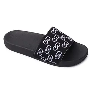 Colo Women Flip Flop & Slider FL-12 Black Size 3 UK
