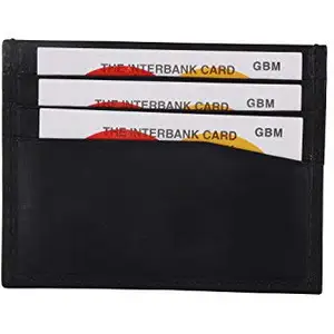Fleece Fashion Leather ATM Credit Card Holder Buisness Boarding Pass Holder Visting Card Holder Buisnes Card case Currency for Men,Women,Boys & Girls