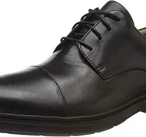 Clarks Men Black Leather Formal Shoes-11 UK (46 EU) (26144676)