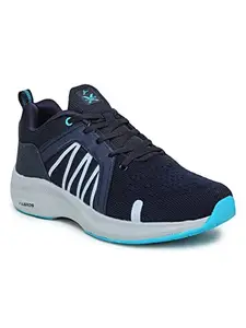 ABROS Men's Goal-O ASSG1121O Sports Shoes_Navy/Sea Green_6UK