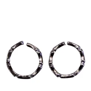 GAAYU GEMS Classic Lined Pure Silver Adjustable Toe Rings | Pure silver 925 Toe Rings for Women | Toe Ring Pair | Anniversary Gift for Women